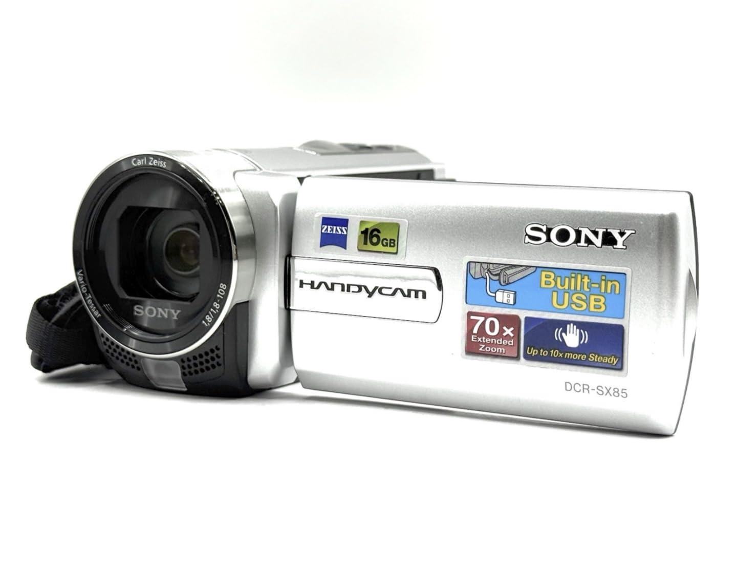 Amazon.com : Sony DCR-SX85 Handycam Camcorder (Silver) : Electronics